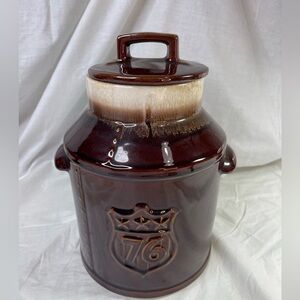 McCoy bicentennial cookie jar 1776 Brown Drip